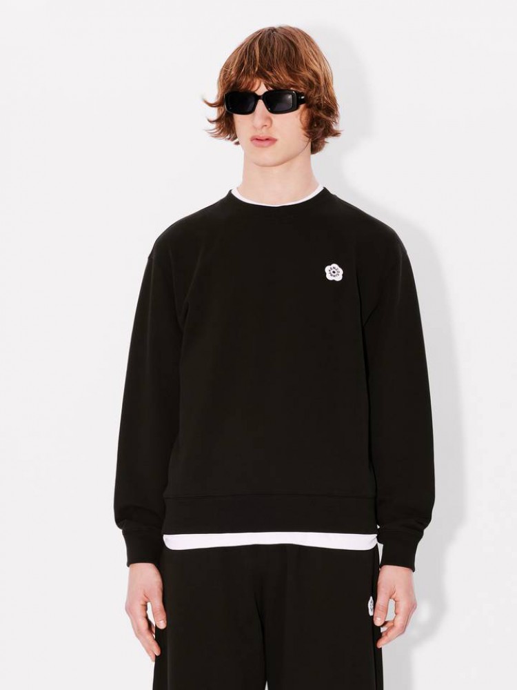 KENZO スウェットシャツ Boke Flower コットン FE65SW2204MG Boke Flower 2.0' embroidered sweatshirt in cotton | Men's